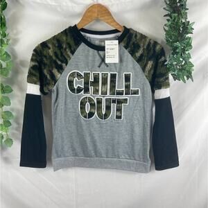 NWT Sleep on it chill out textured top